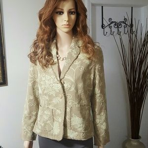 Vintage hand crafted Oleg Cassini blazer